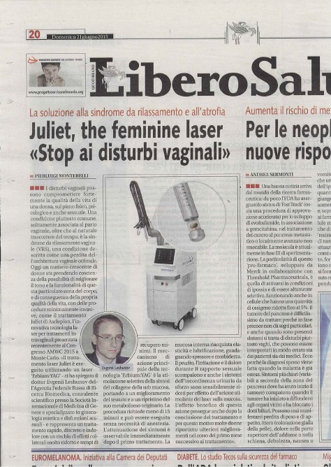 Juliet stop ai disturbi vaginali